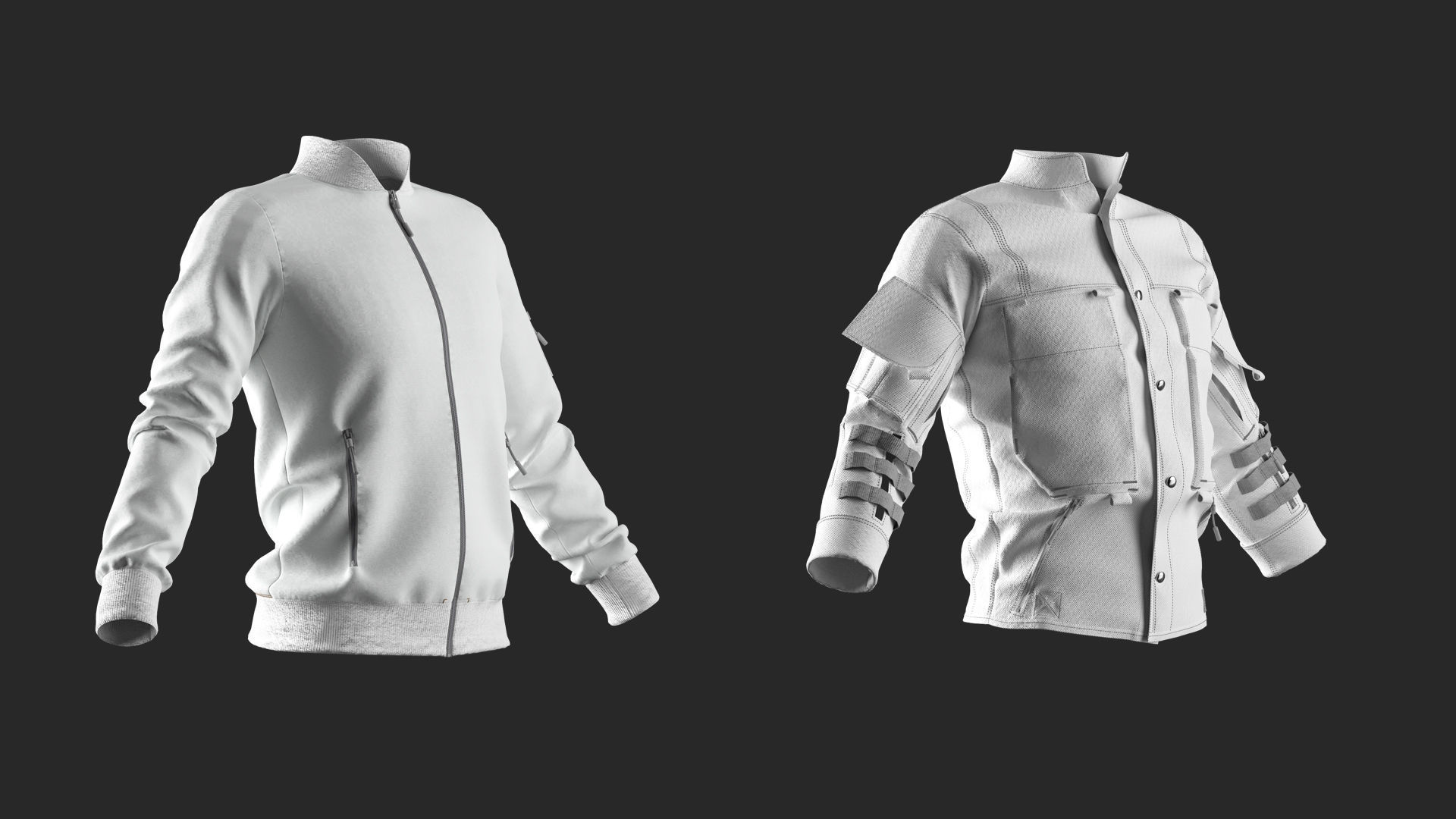 18 Mens Clothes - Vol 3 - Marvelous Designer 3D model_3