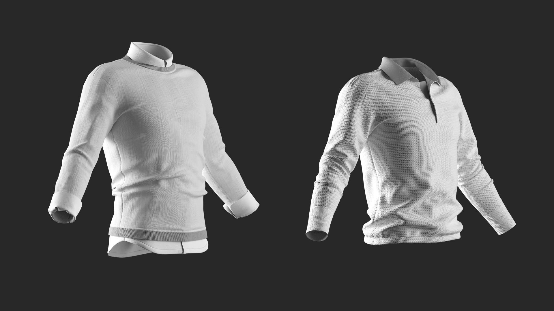 18 Mens Clothes - Vol 3 - Marvelous Designer 3D model_6