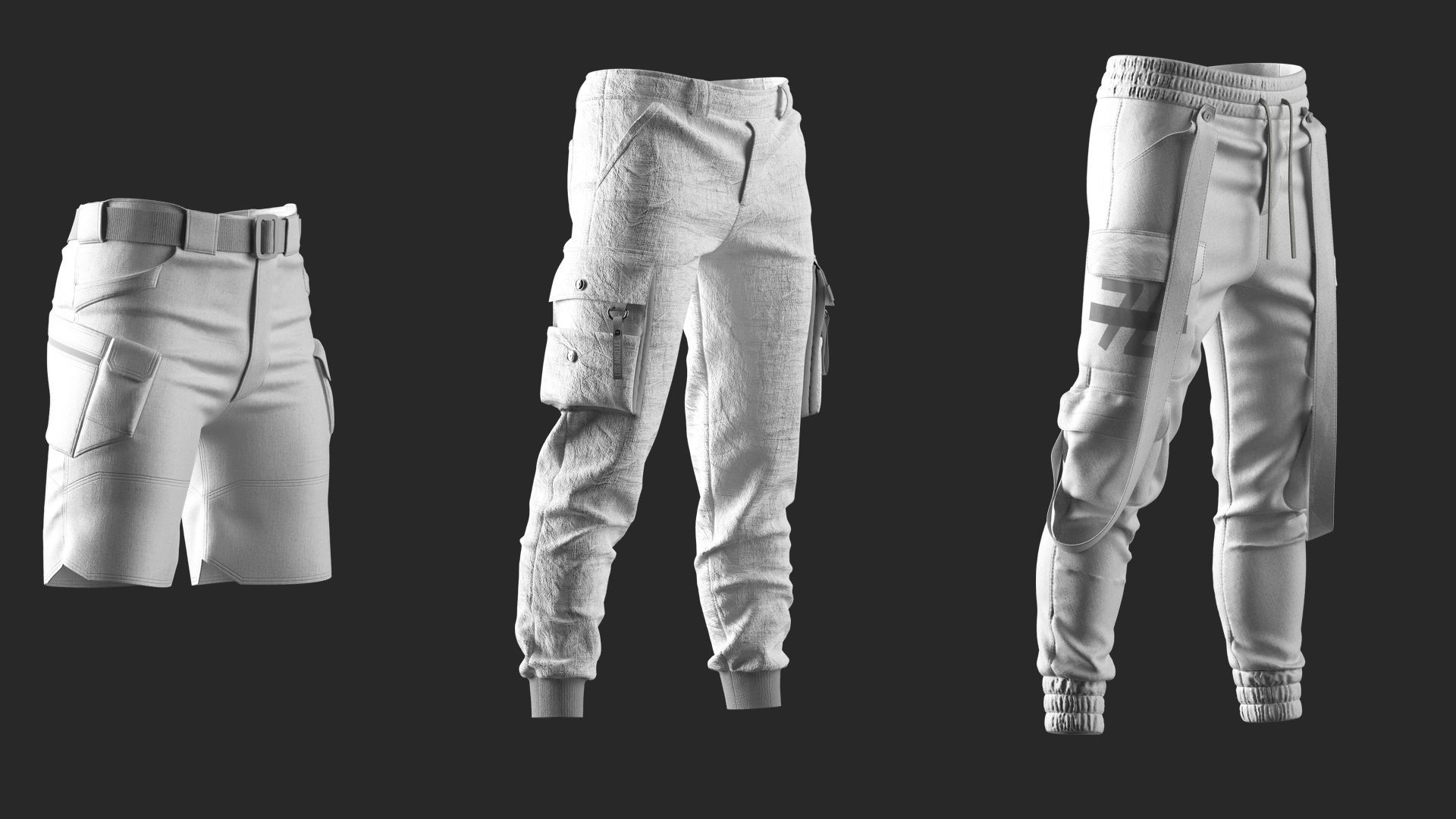 18 Mens Clothes - Vol 3 - Marvelous Designer 3D model_2