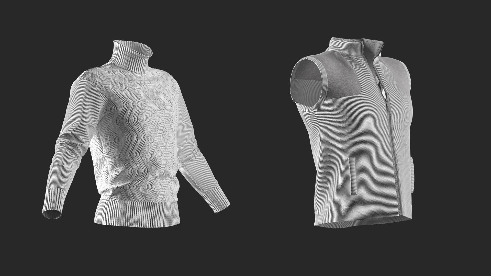 18 Mens Clothes - Vol 3 - Marvelous Designer 3D model_5