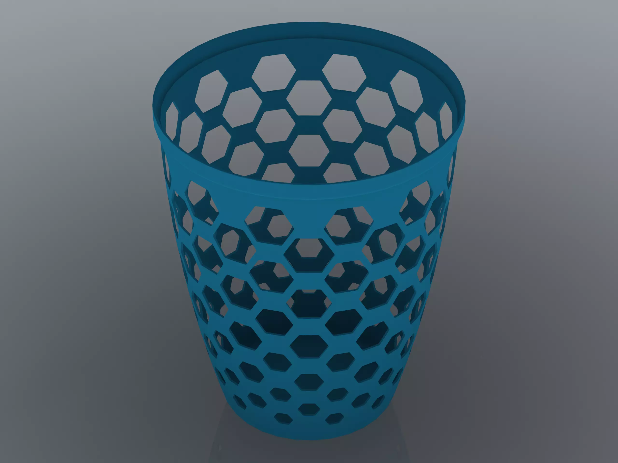 Multi-Purpose Round Basket 25 cm Width 3D print model_0