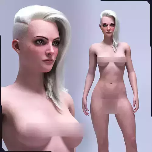 WOMAN 3D MODEL - -RIGGED - MASTER PACK 3D model
