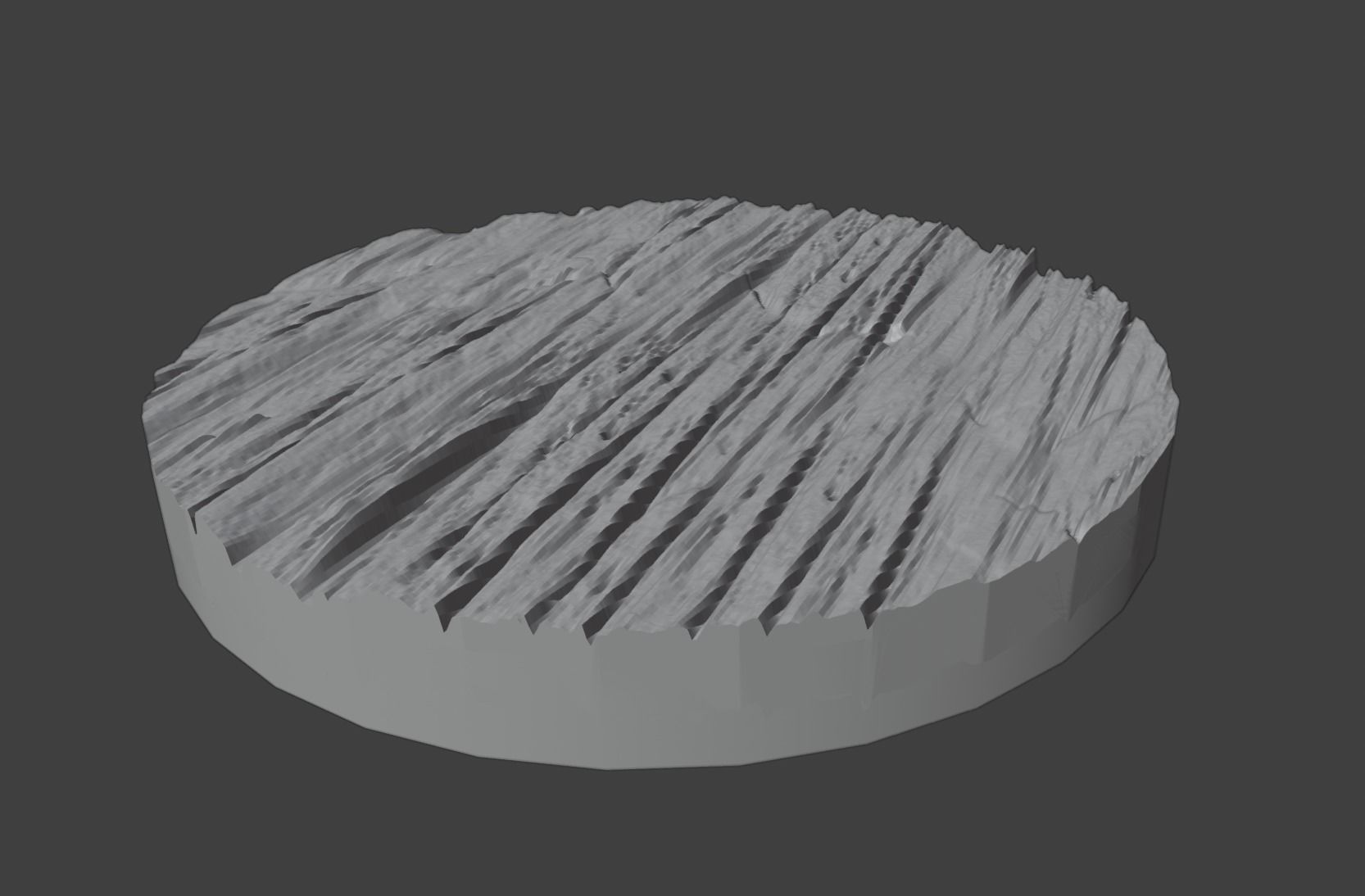 20 Miniature wood bases war hammer 3D print model_14