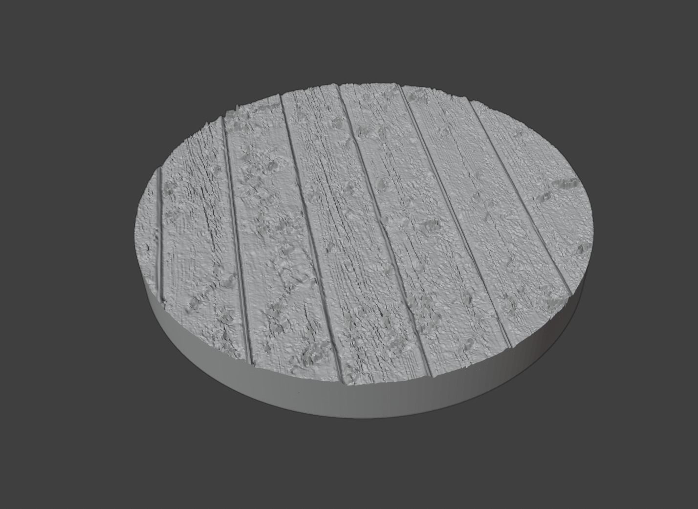 20 Miniature wood bases war hammer 3D print model_9