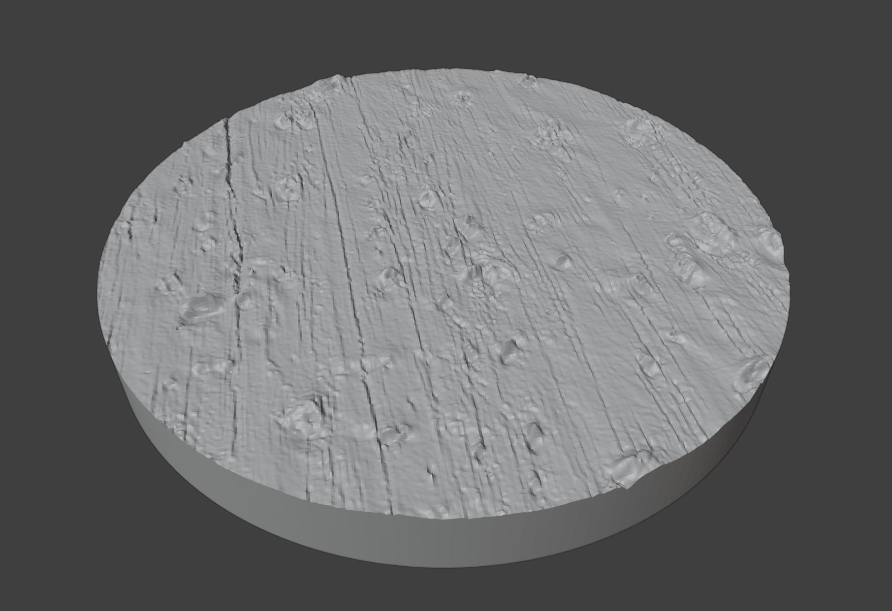 20 Miniature wood bases war hammer 3D print model_24