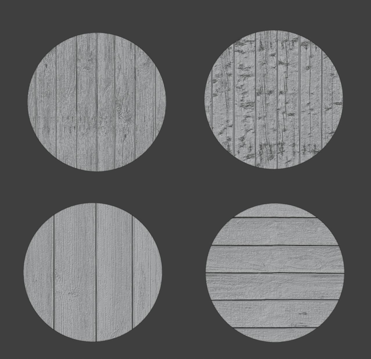 20 Miniature wood bases war hammer 3D print model_11