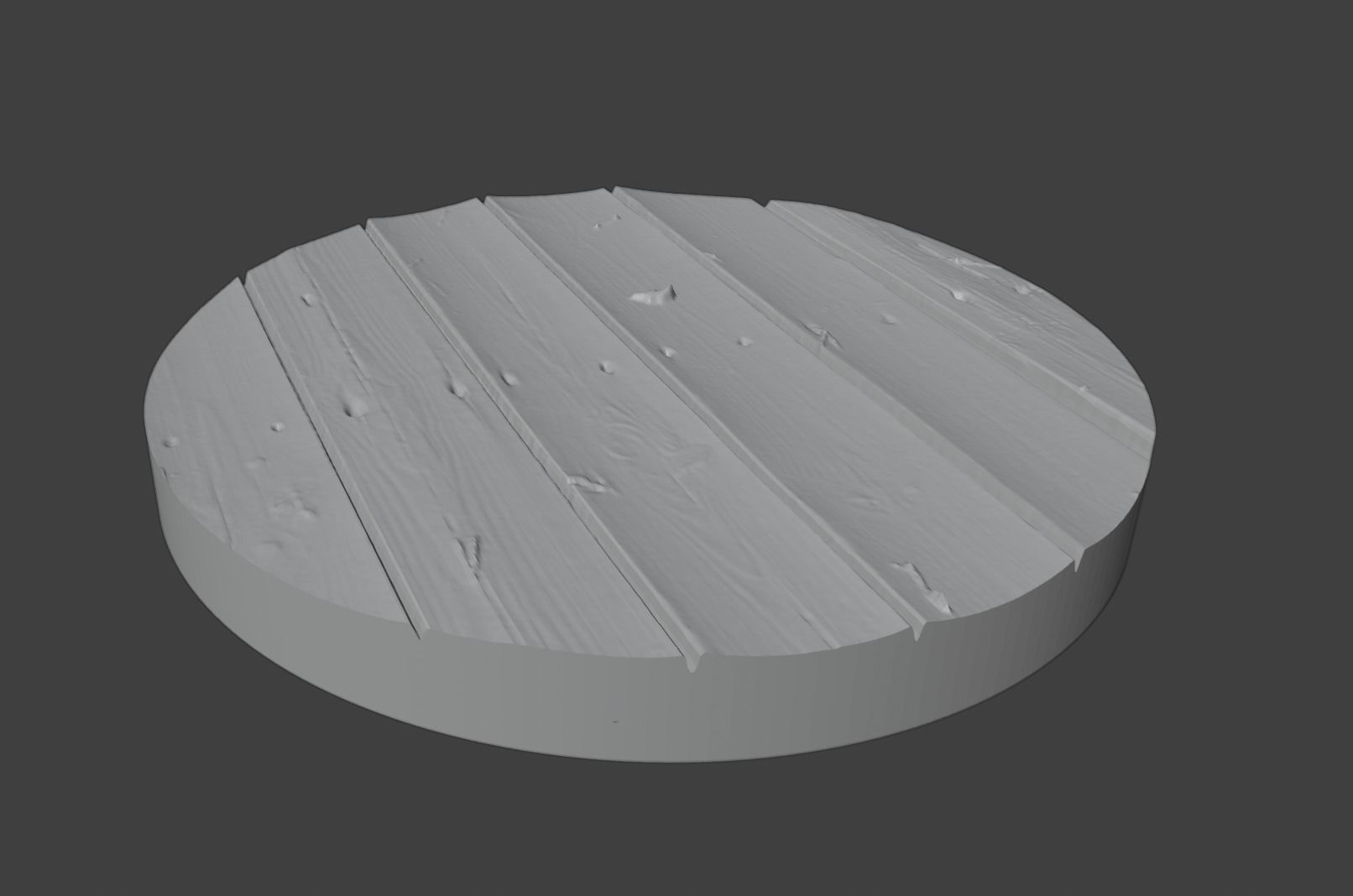 20 Miniature wood bases war hammer 3D print model_17