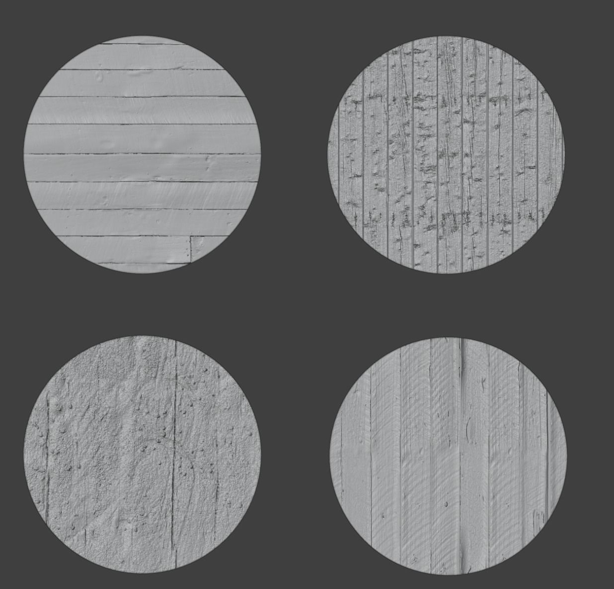 20 Miniature wood bases war hammer 3D print model_2