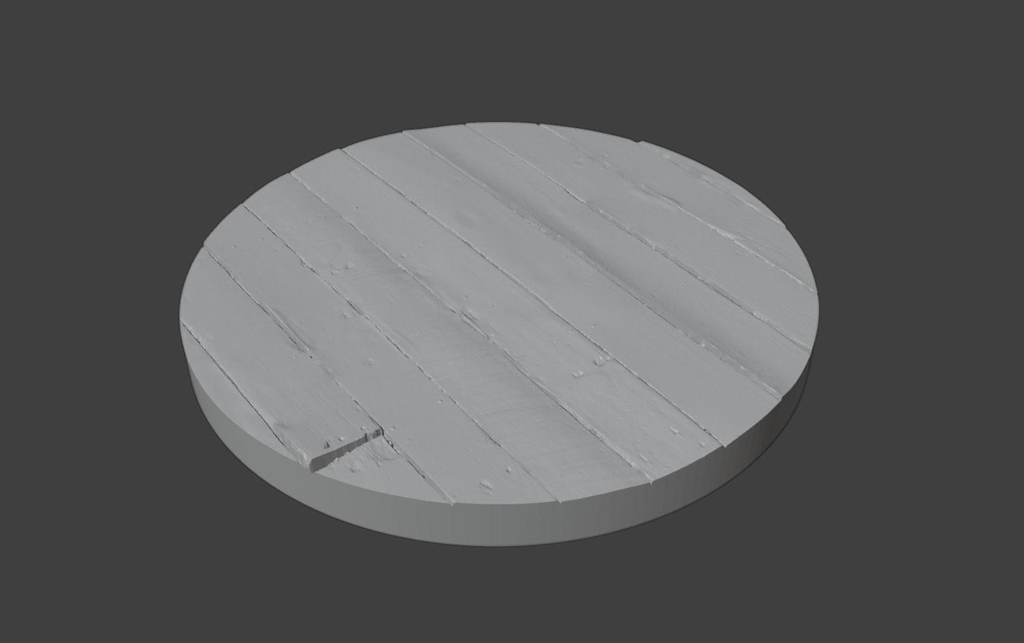 20 Miniature wood bases war hammer 3D print model_5