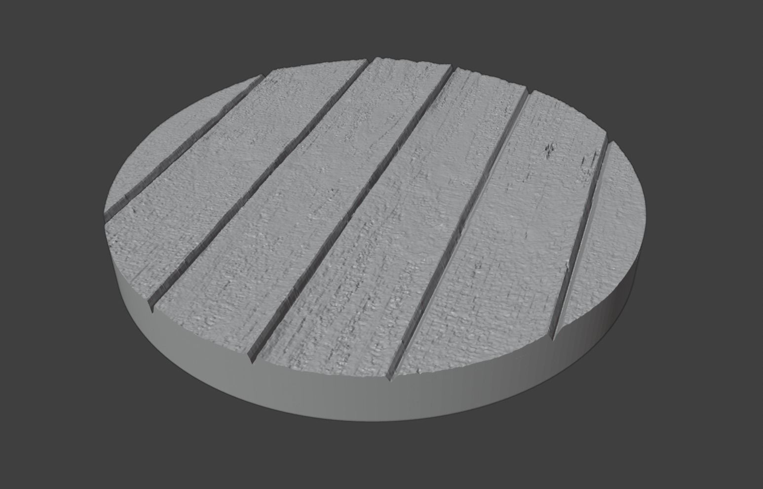 20 Miniature wood bases war hammer 3D print model_10