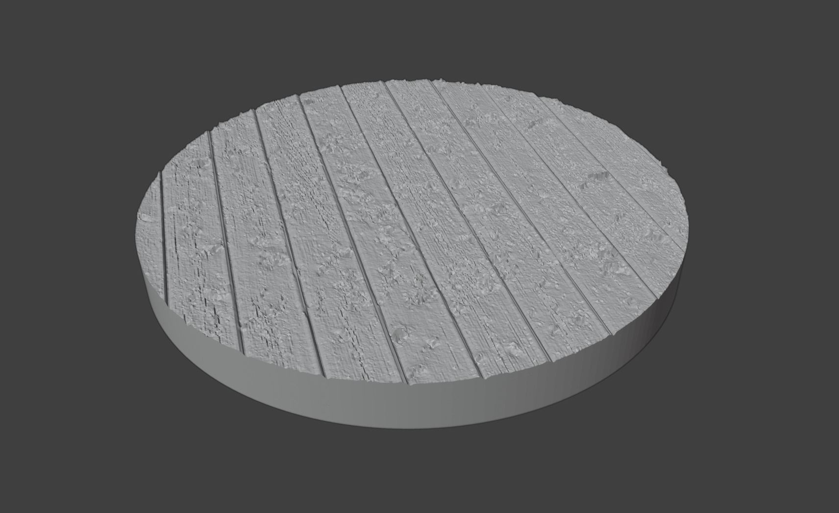 20 Miniature wood bases war hammer 3D print model_8