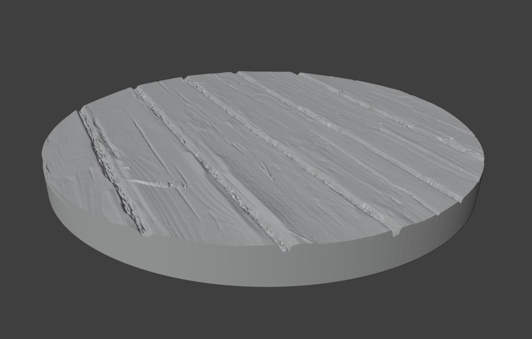 20 Miniature wood bases war hammer 3D print model_22