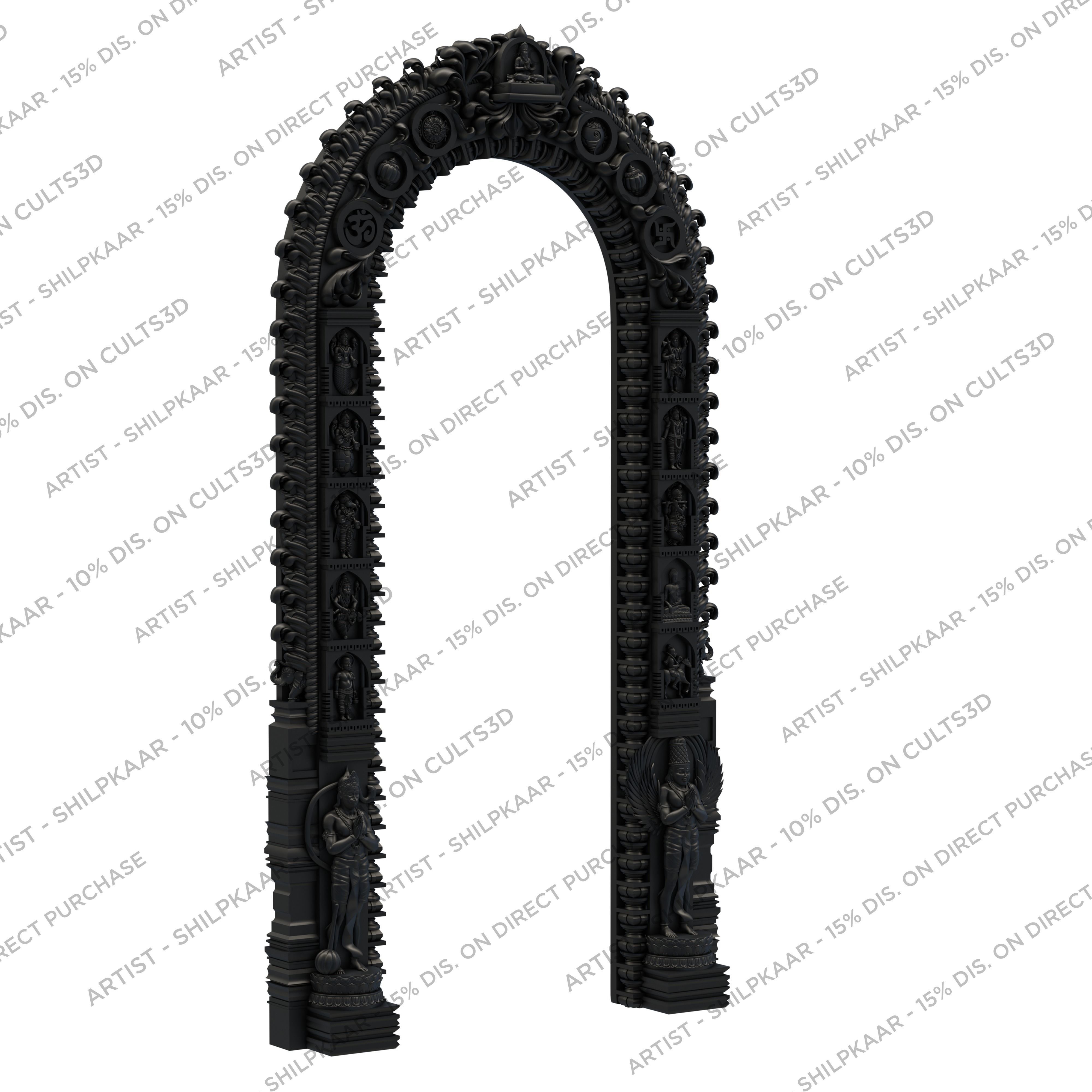 Ram Lalla Murti 3d model with mehrav prabhvalli 3D print model_10