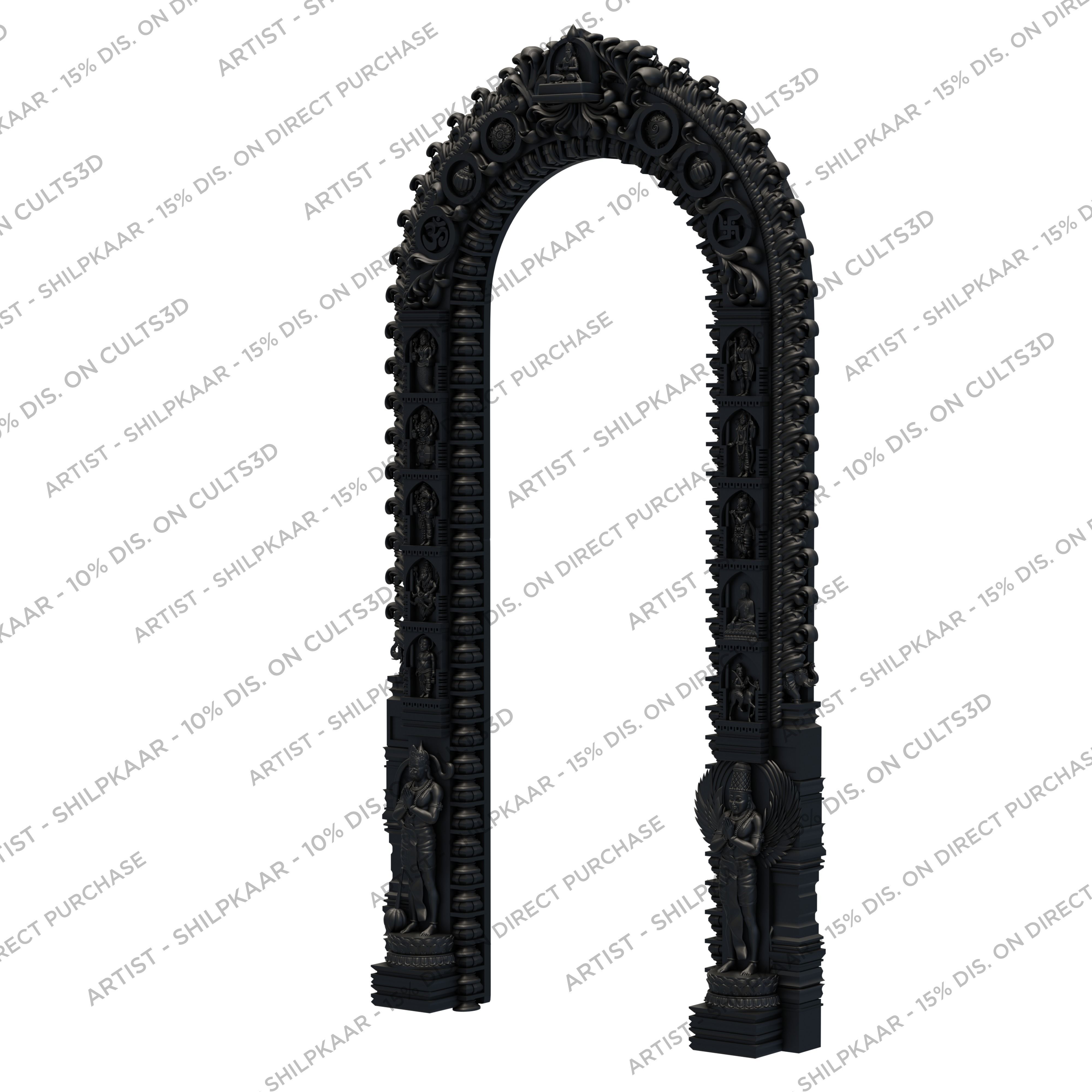 Ram Lalla Murti 3d model with mehrav prabhvalli 3D print model_11