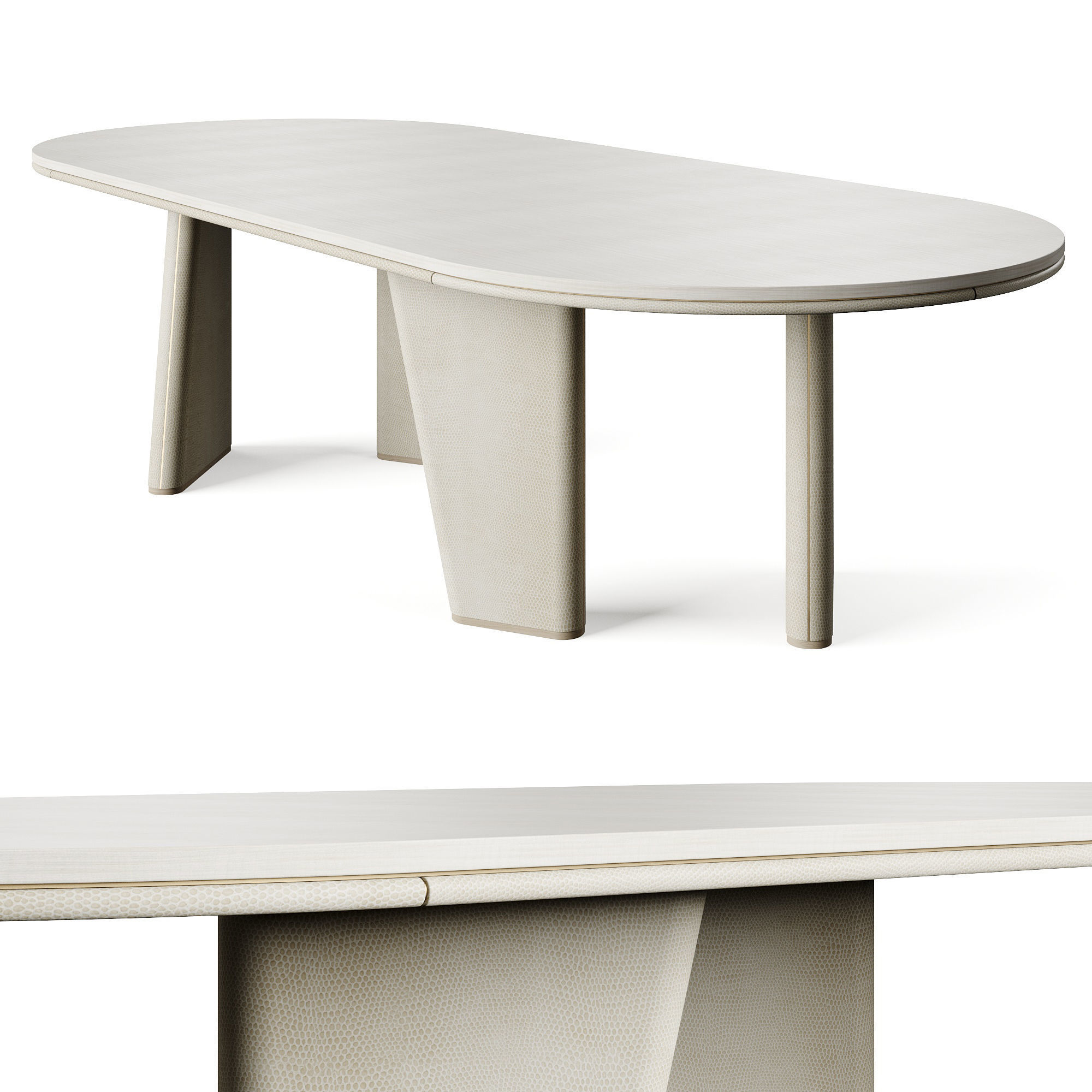 Frato TORTONA II Dining Table 3D model_1