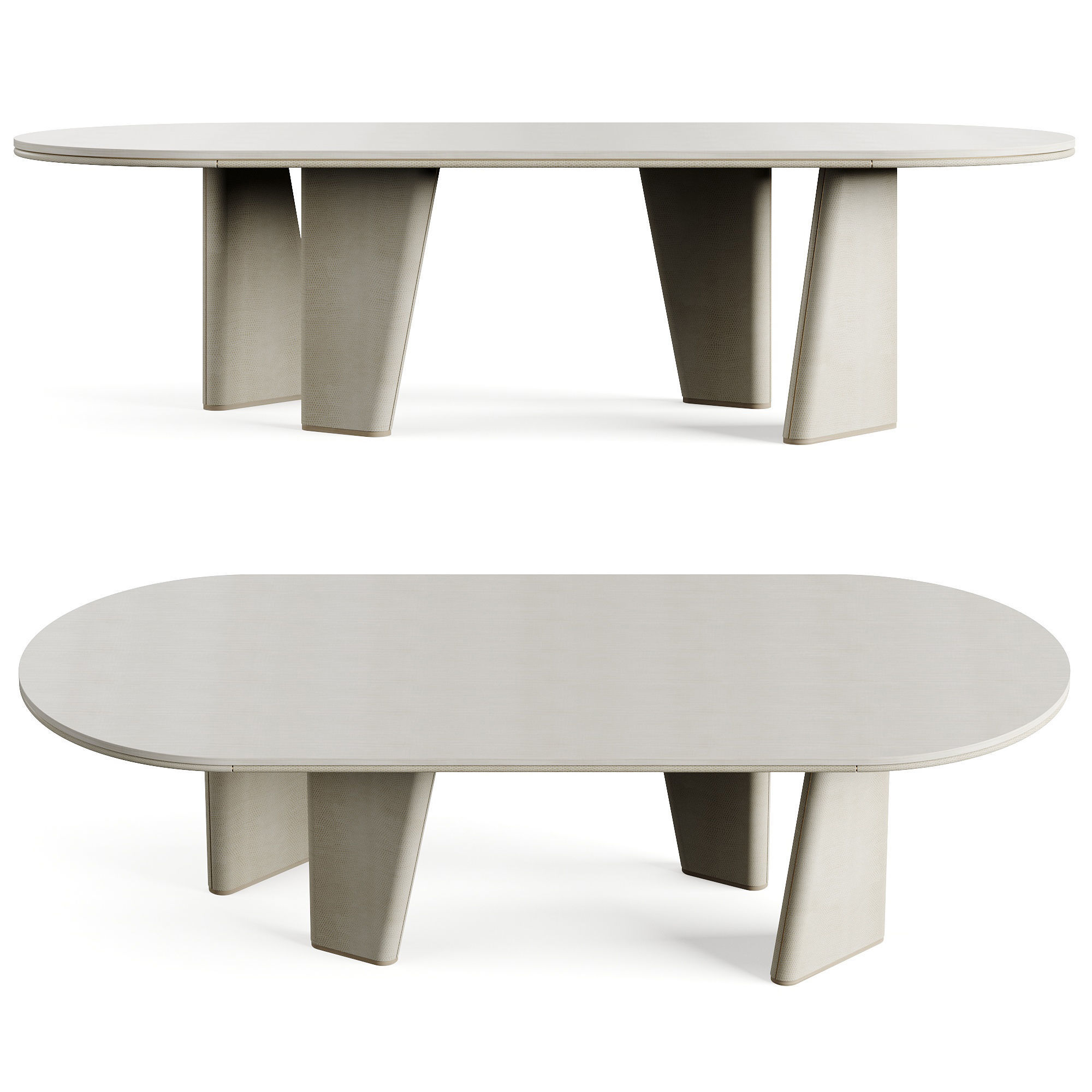Frato TORTONA II Dining Table 3D model_2