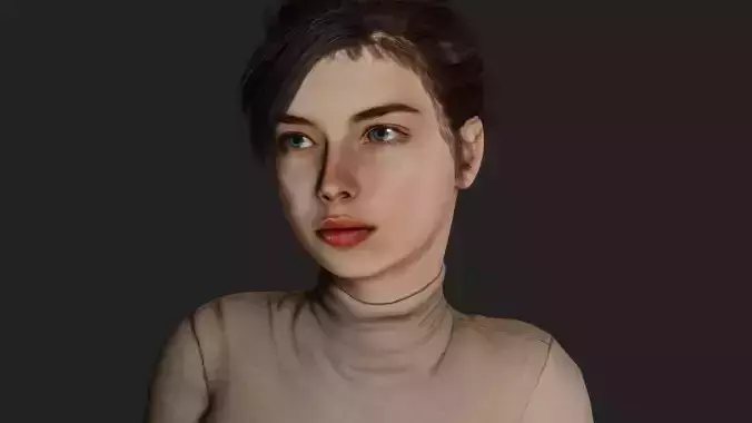 Urban Chic Muse Timeless Beauty in Modern Attire