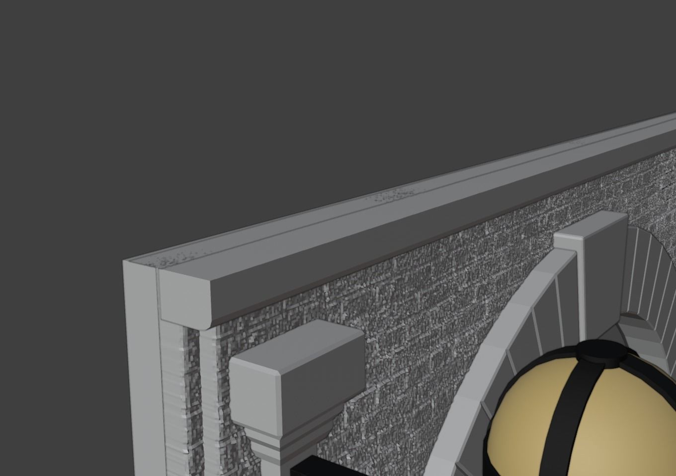 Platform 9 3-4 display 3D print model_7