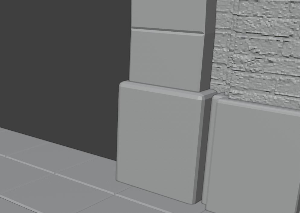 Platform 9 3-4 display 3D print model_10