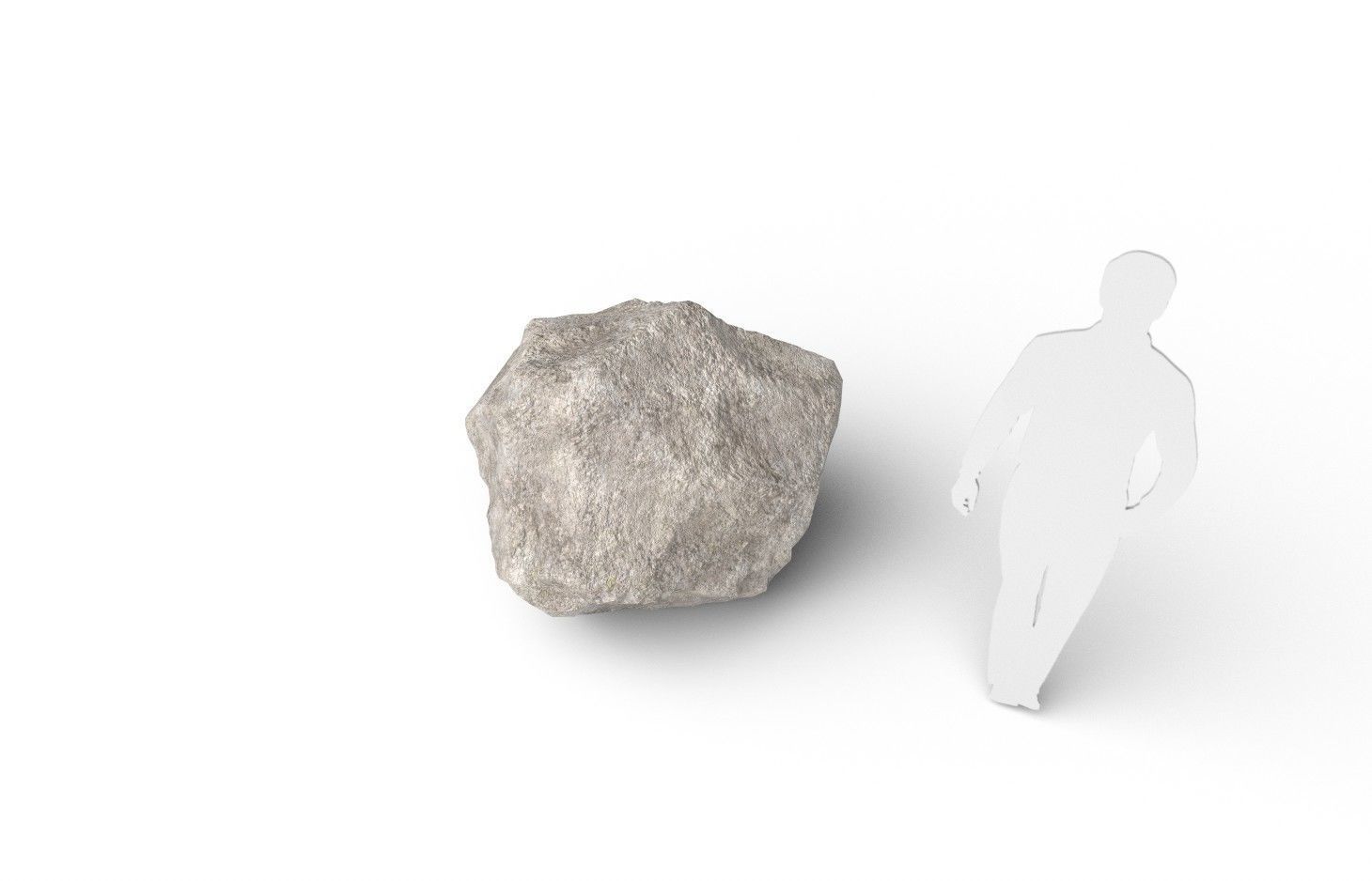 Rock M06A Low-poly 3D model_5