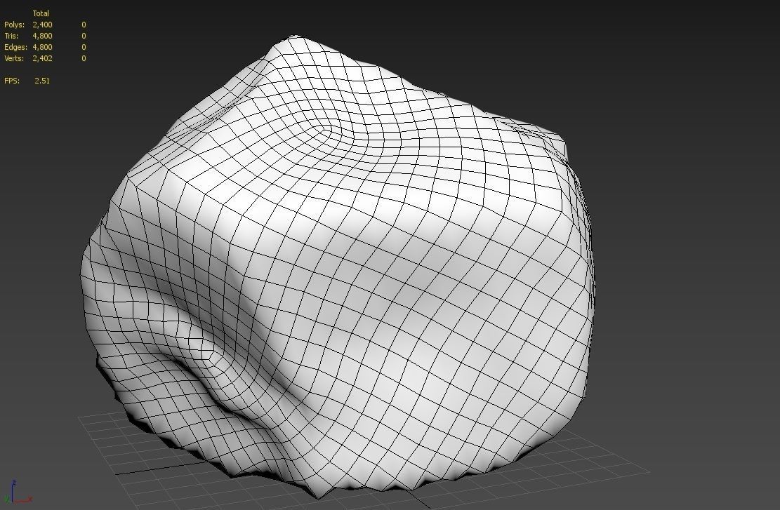 Rock M06A Low-poly 3D model_6