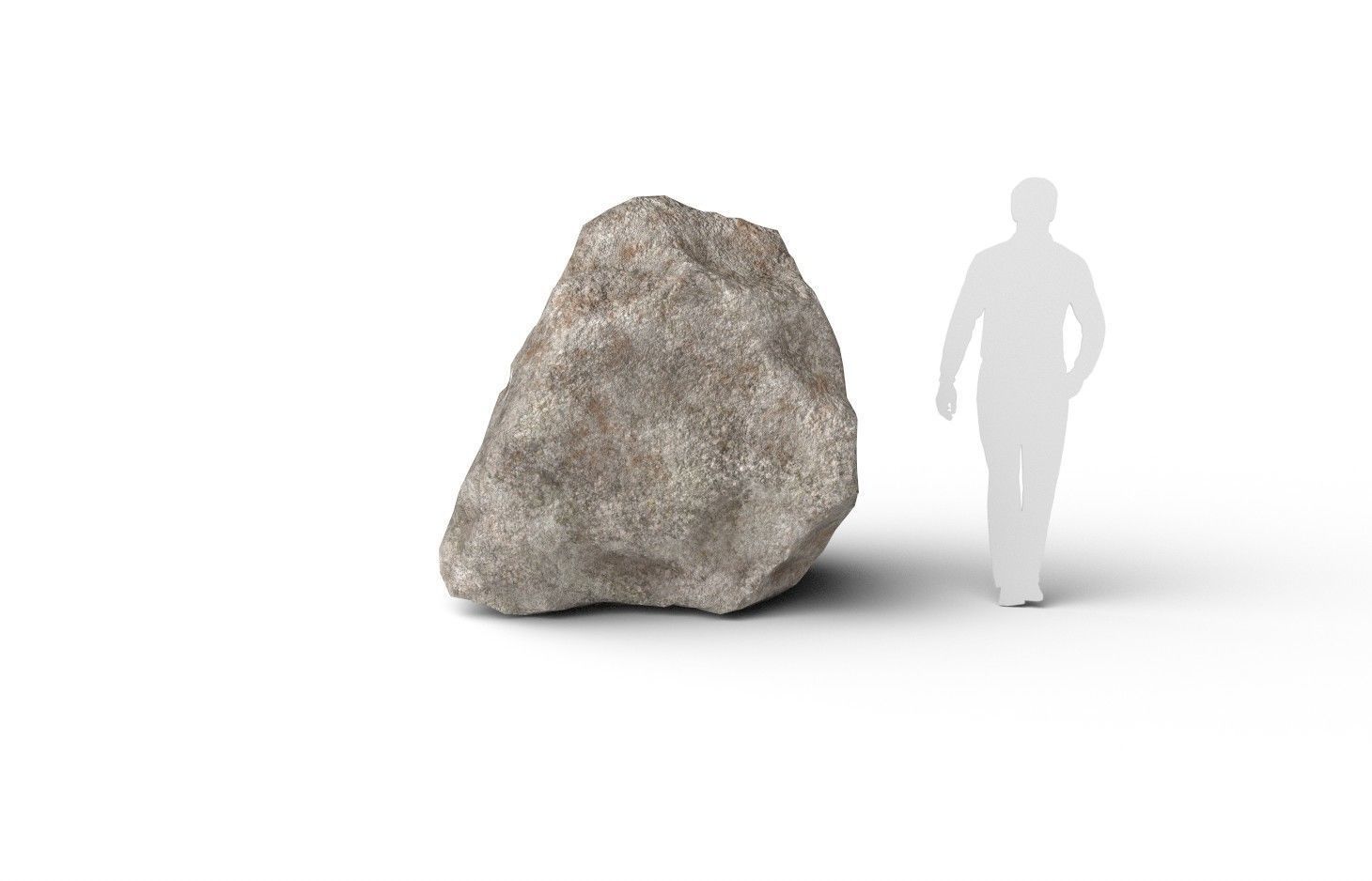 Rock M05A Low-poly 3D model_4