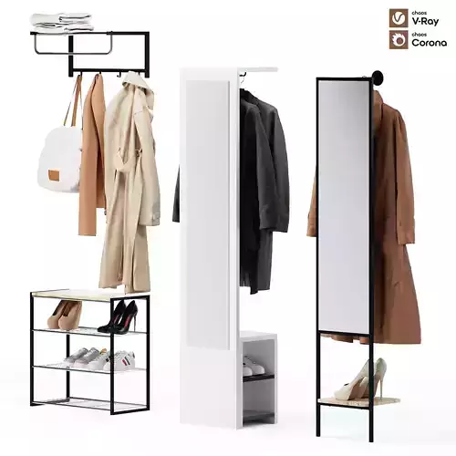 Decor entrance hall Hallway Wardrobe Set 93