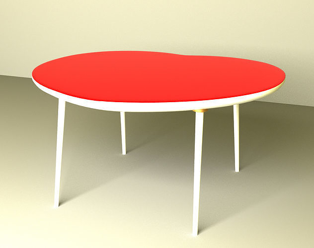 Chair Table 3D model