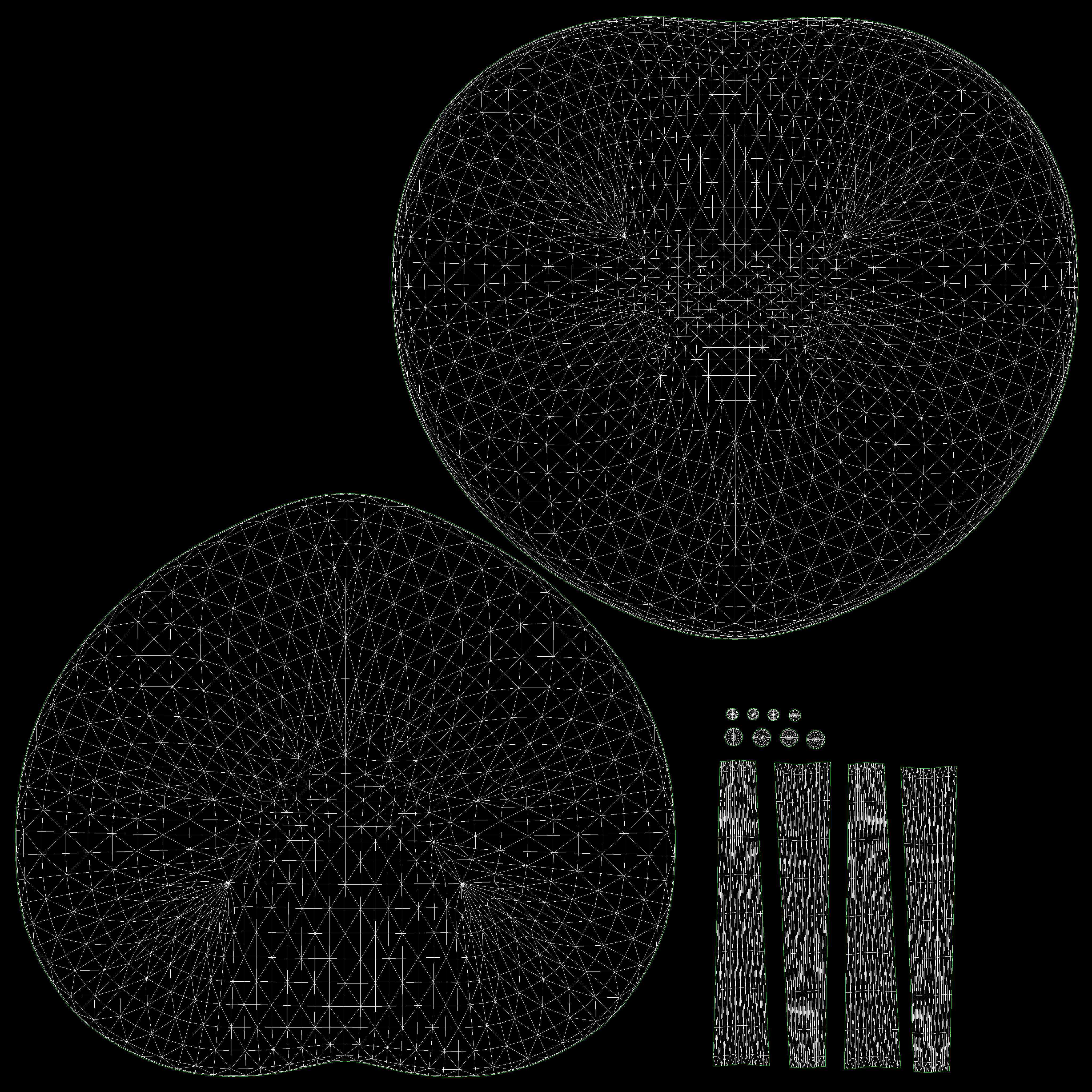 Chair Table 3D model_6