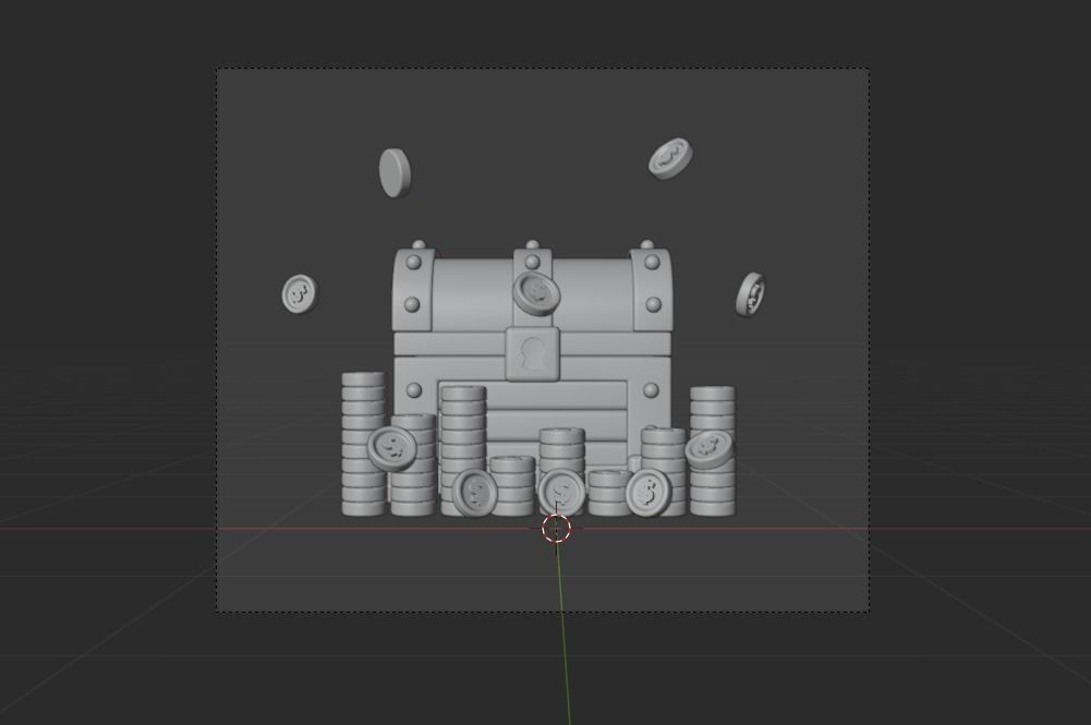 Business and location map 3d Illustration  Icon Pack 3D model_14