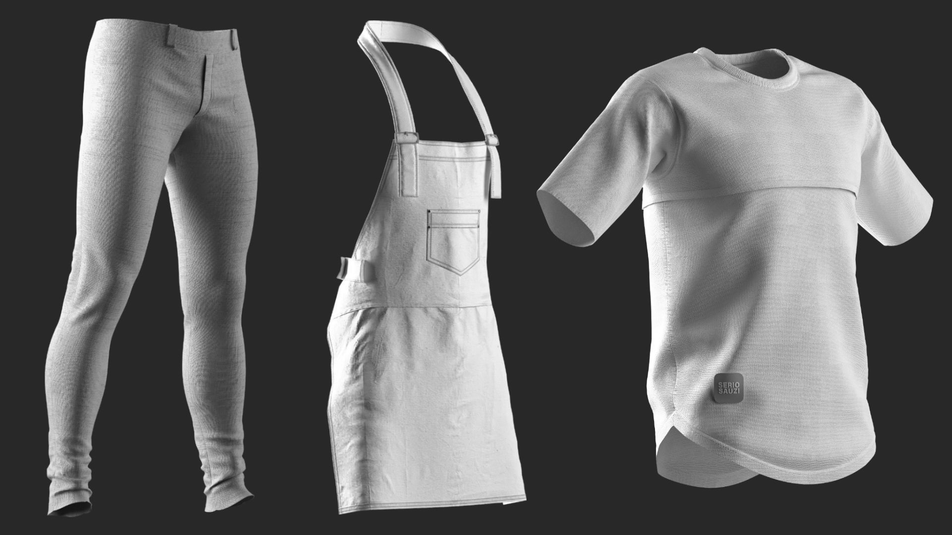 18 Mens Clothes - Vol 4 - Marvelous Designer 3D model | CGTrader