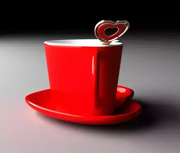 Stylized coffee cup