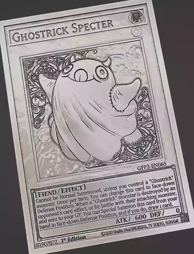 Ghostrick Specter - yuygioh Free 3D print model