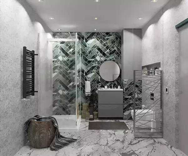 MODERN BATHROOM 3D DESIGN