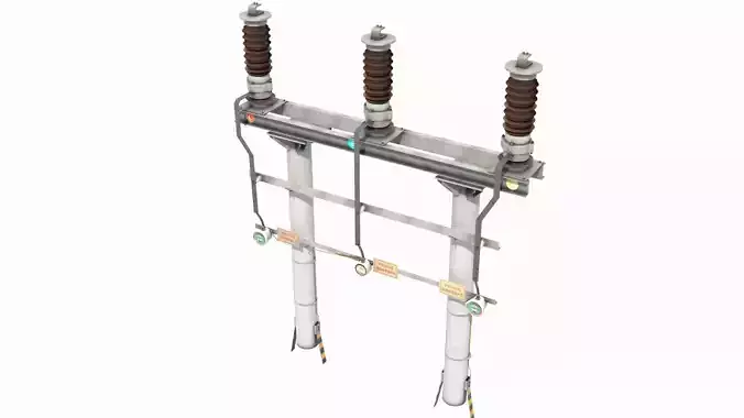 Lightning Arrester 3D model