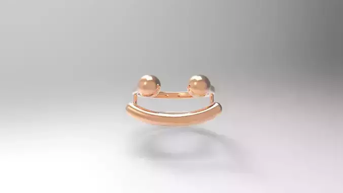 Smiley ring 