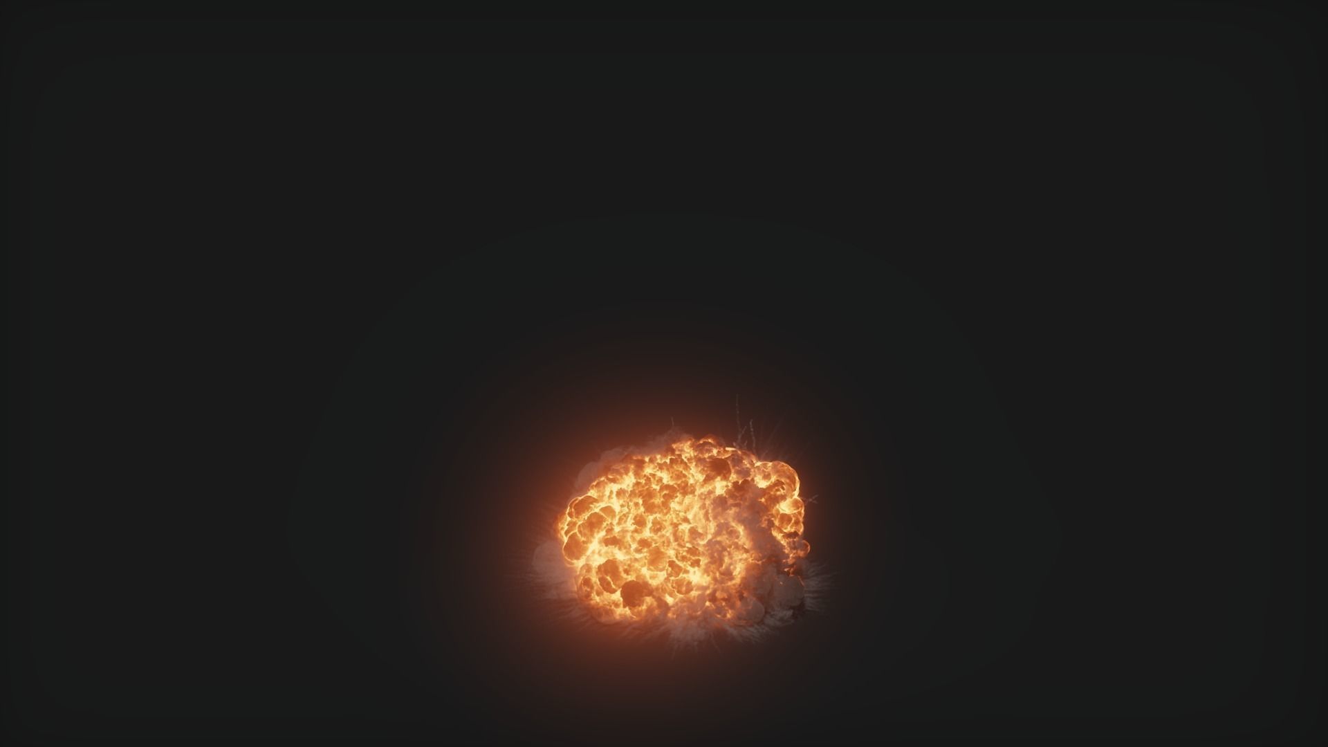 3D Oil Explosion Animation 3D model_6