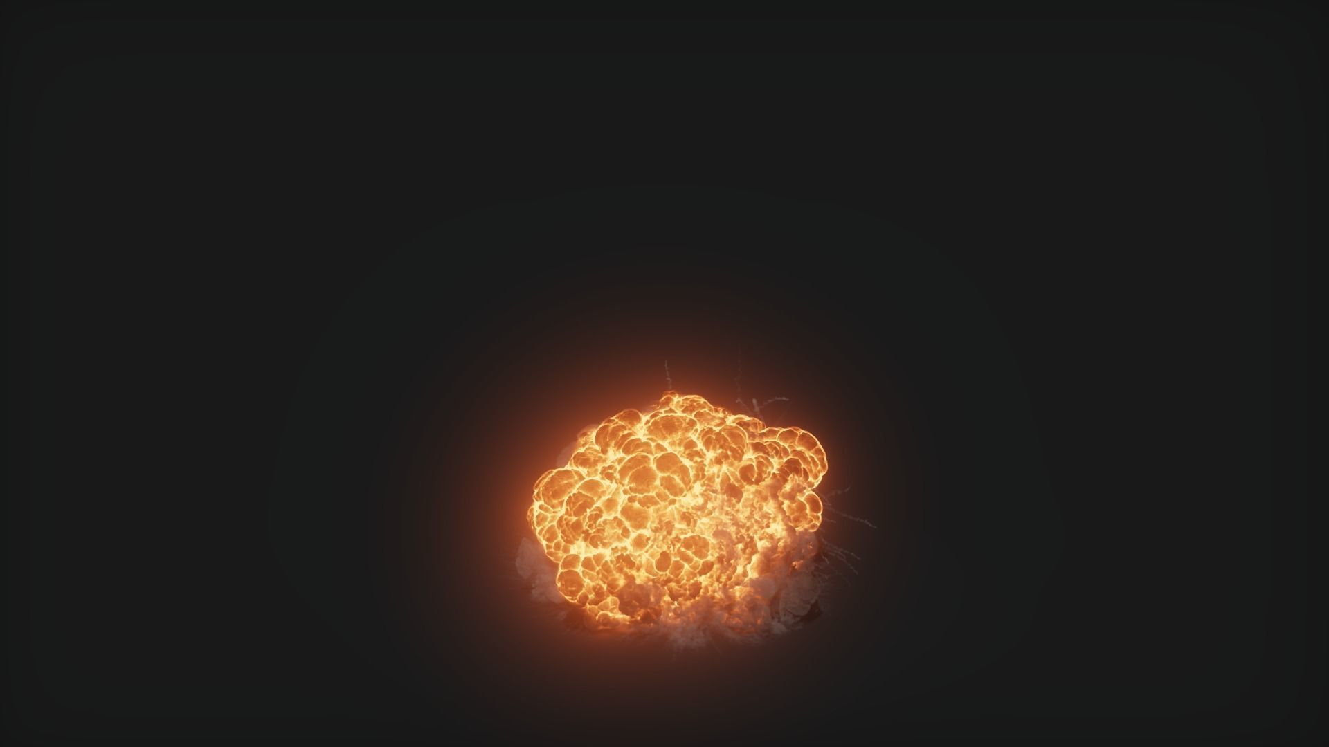3D Oil Explosion Animation 3D model_15