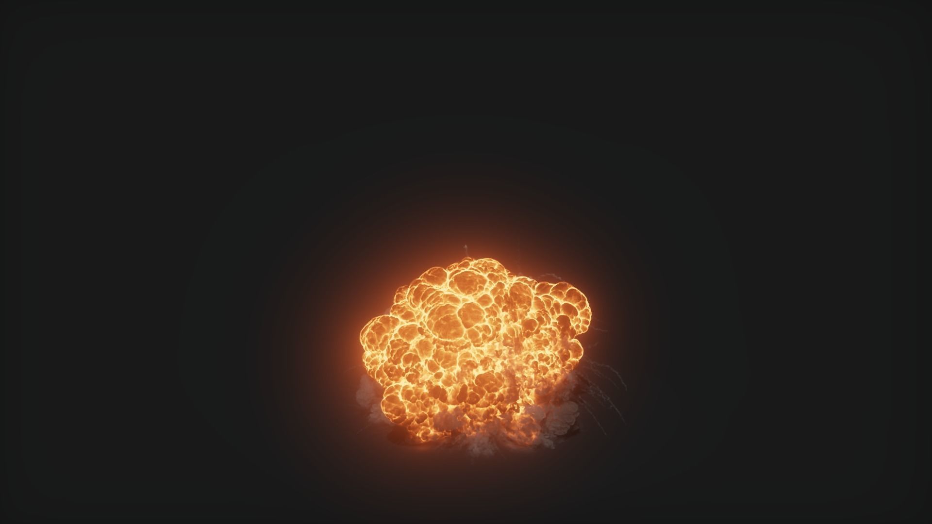 3D Oil Explosion Animation 3D model_37