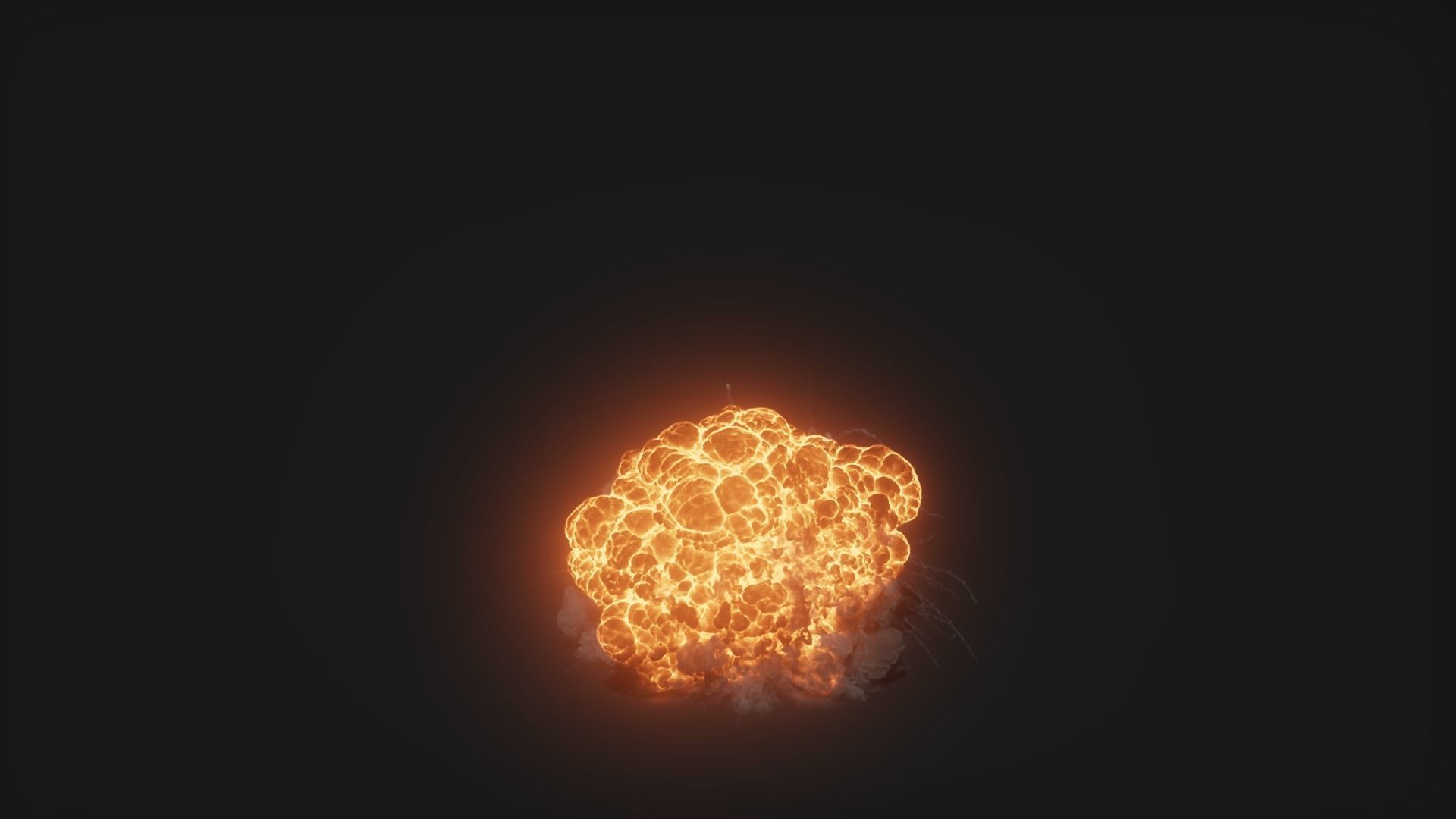 3D Oil Explosion Animation 3D model_38