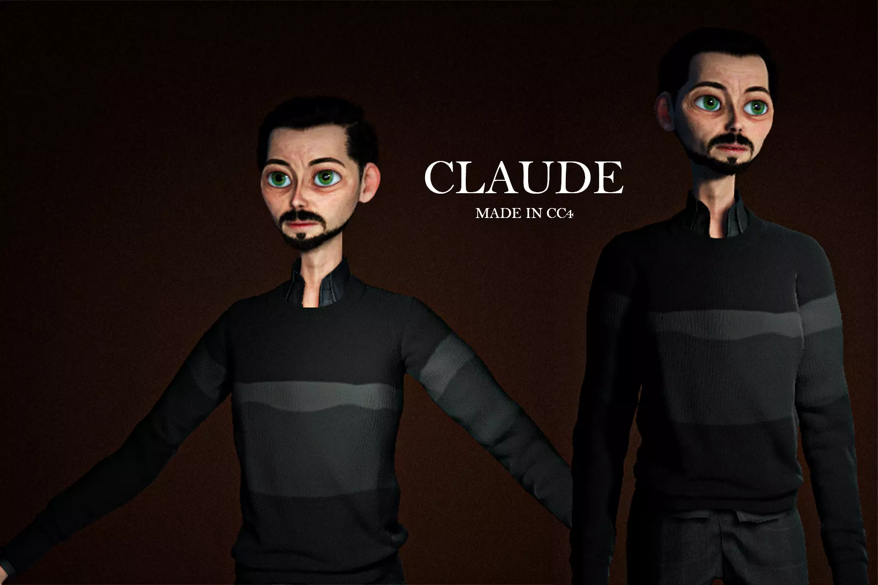 CLAUDE 3D model