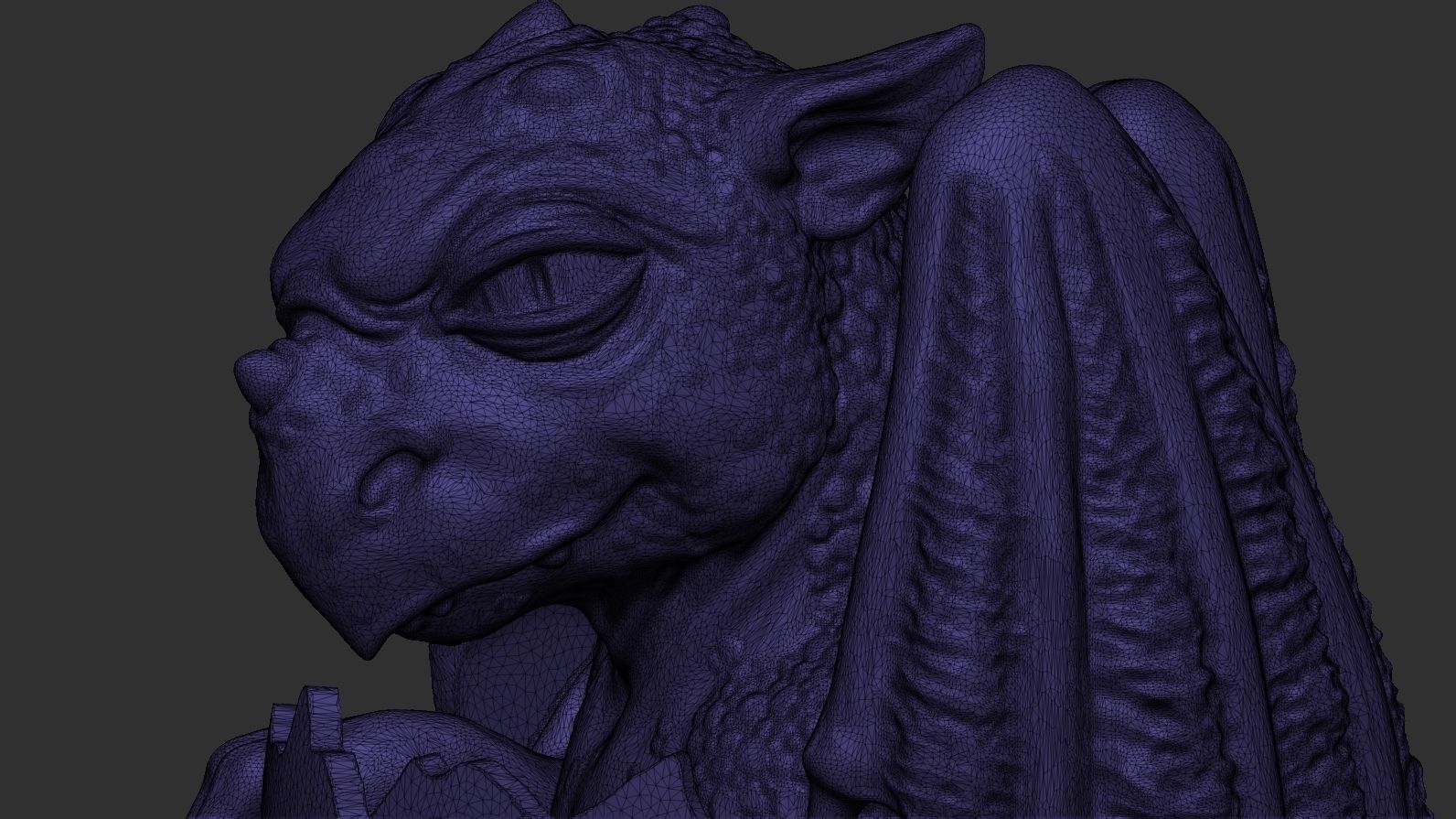 Newborn dragon 3D print model_35