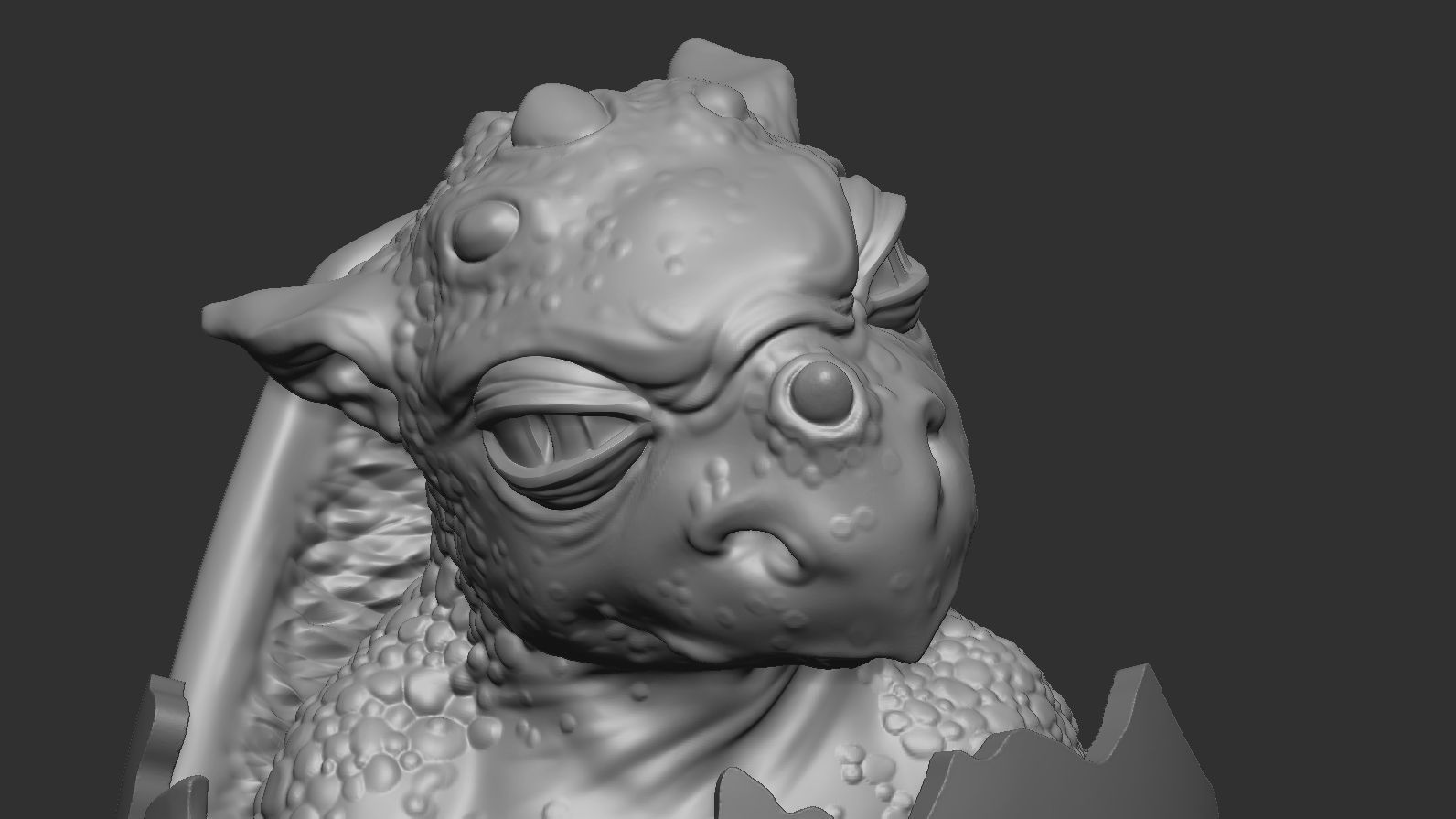 Newborn dragon 3D print model_32