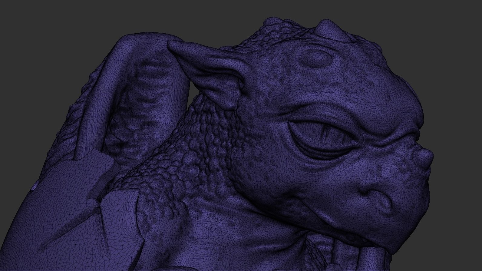 Newborn dragon 3D print model_39