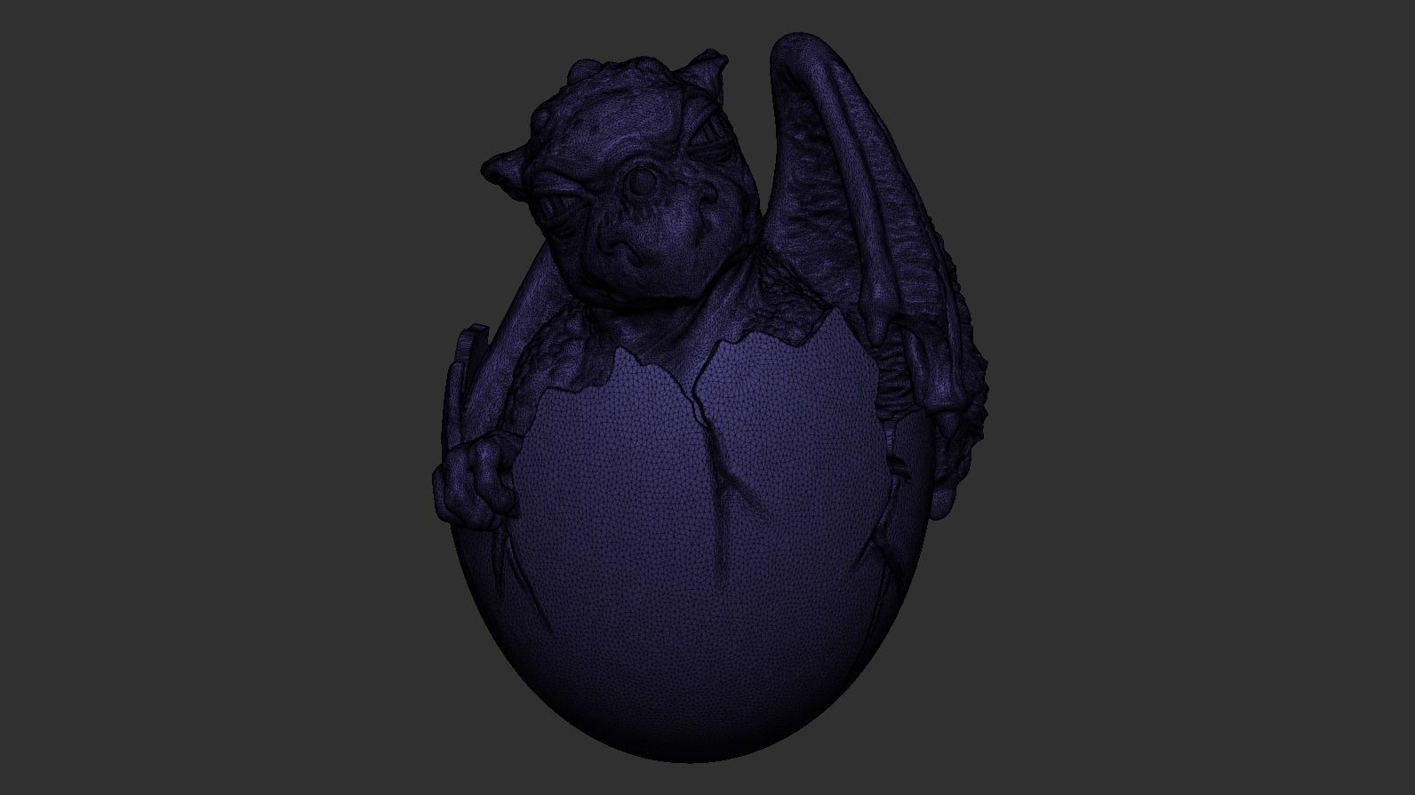 Newborn dragon 3D print model_42