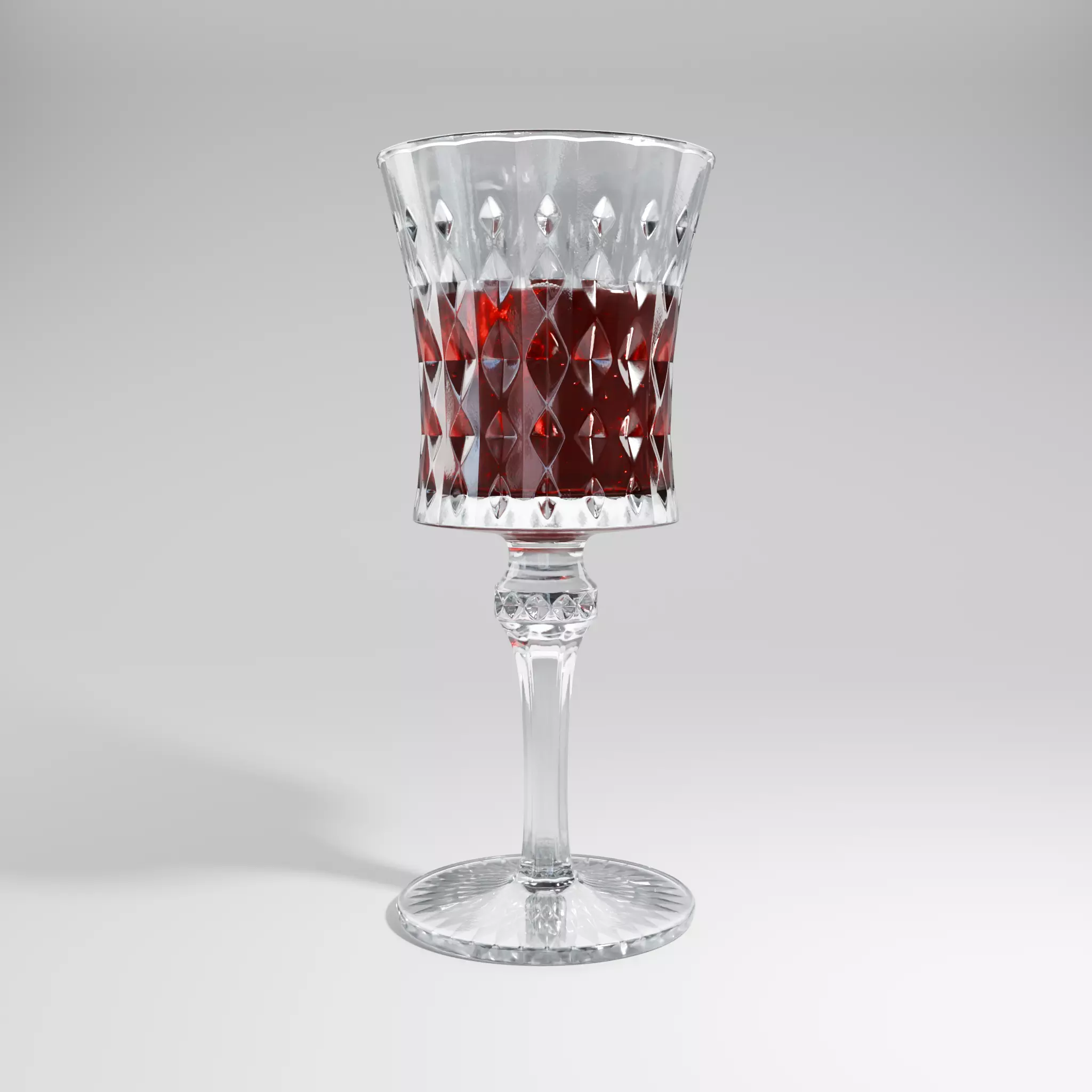 Lady Diamond Crystal 3D model