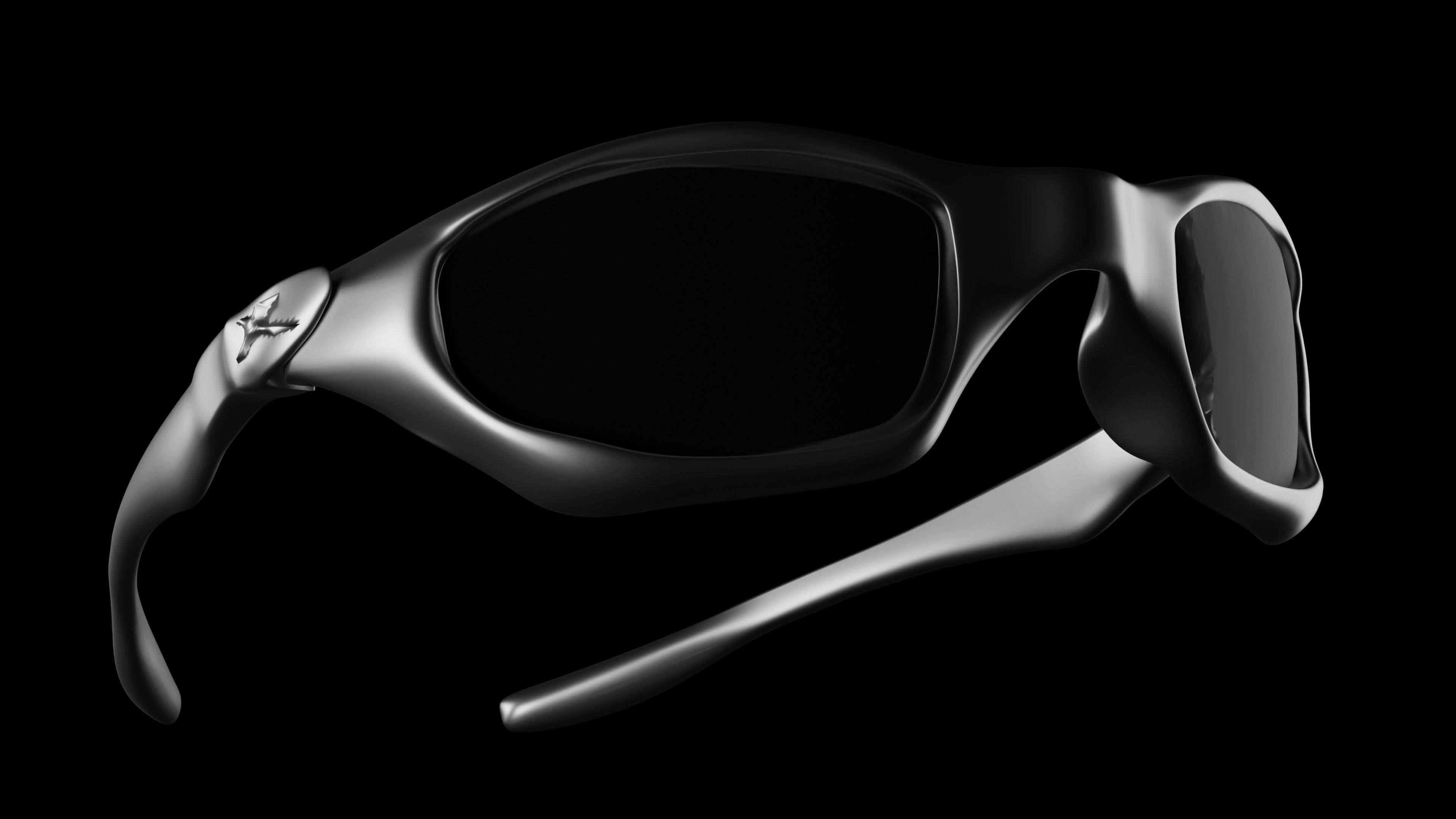 OAKLEY SUNGLASSES JULIET STYLE 2000s retro Y2K sunglasses 3D print model_5