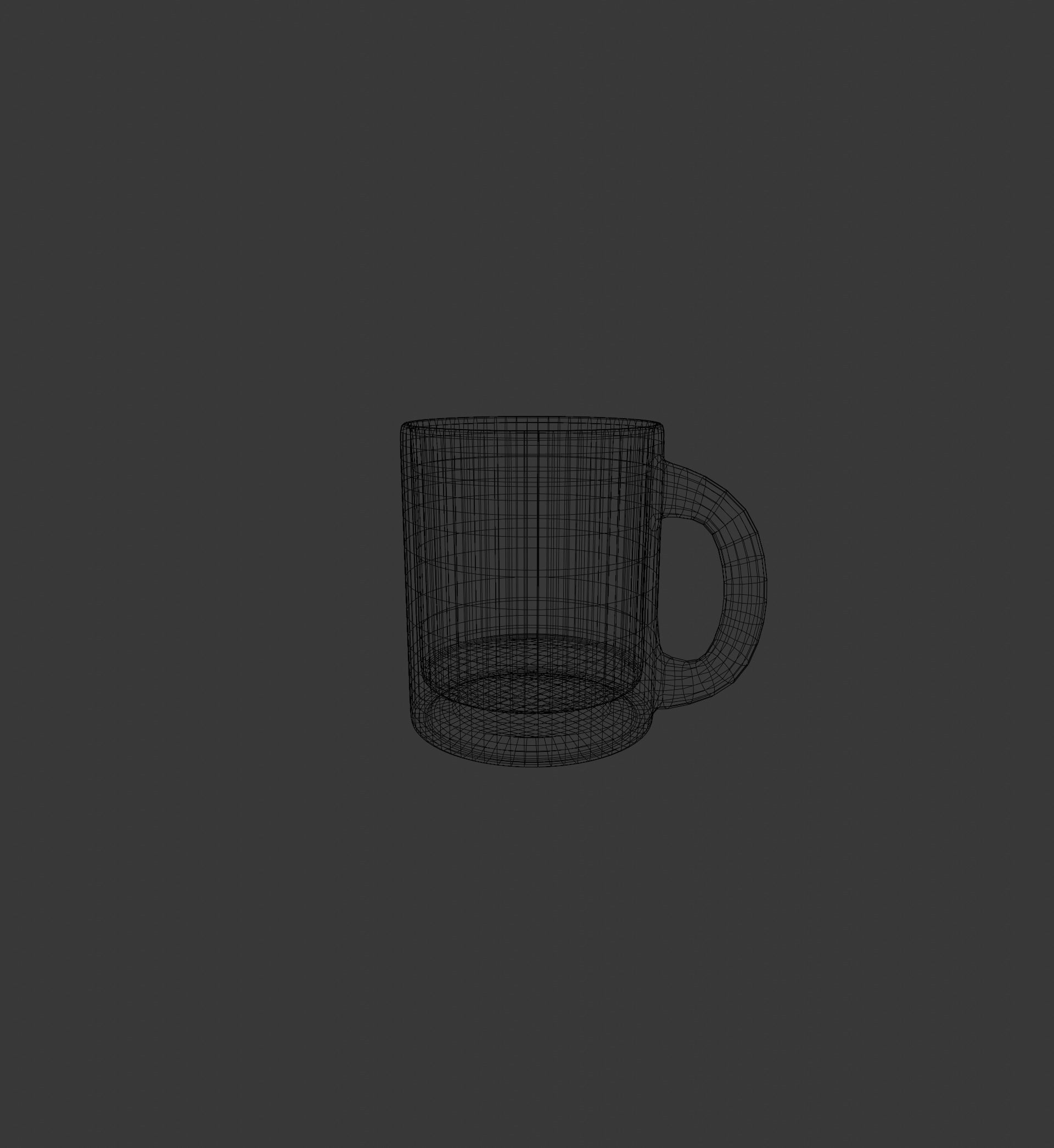 3D Simple Mug 3D model_6
