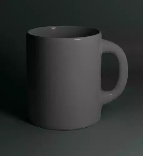 3D Simple Mug