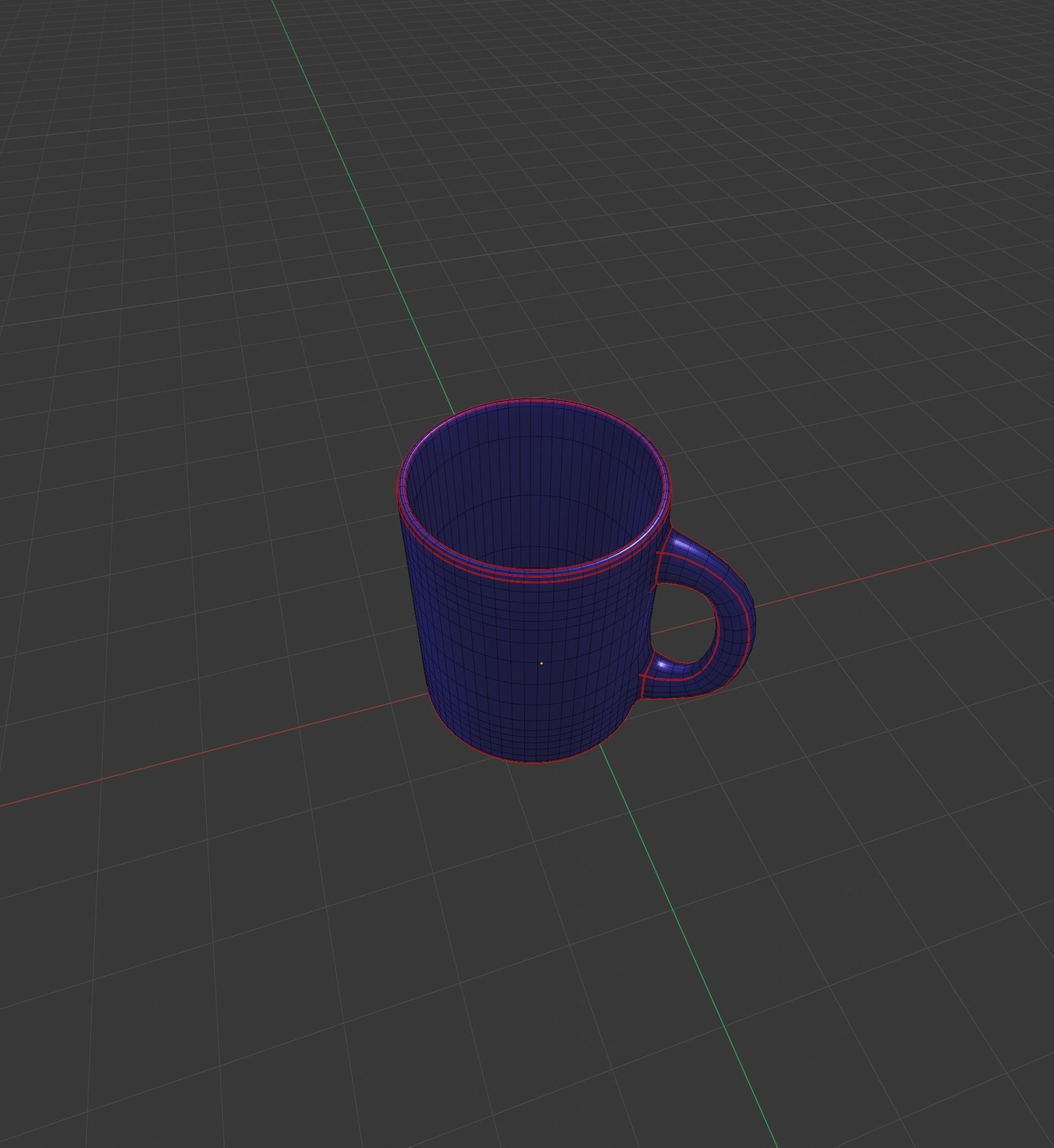 3D Simple Mug 3D model_4